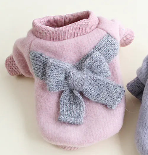 Gray Skies & Petal Paws Pullover